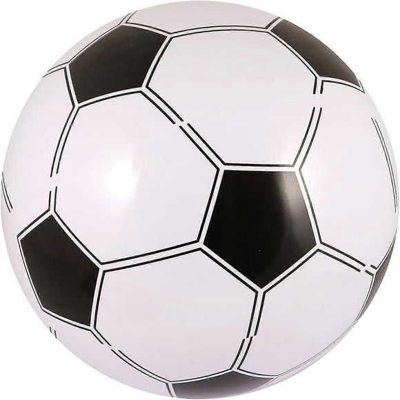 6x Inflatable Football 40cm Kids Beach Day Summer Fun Small Football Playground Game Garden Paddling