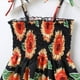 thumbnail image 5 of Vestidos sin mangas para niñas pequeñas Herrnalise con tirantes ajustables y tutú floral, conjuntos de verano para bebés, vestido de princesa, 5 of 8
