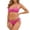 Hot Pink, variant on Zpanxa Daily Wear Swimsuit Set for Women Conservative Two Piece Full Coverage Beach to Cover Up Modest Swimwear