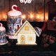 thumbnail image 3 of Adorno de Navidad Gibobby casa Colgante pequeña decoración navideña, 3 of 4