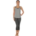 thumbnail image 2 of icyzone Workout Shirts Yoga Tops T-Back Running Tank Top, 2 of 5