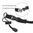 thumbnail image 4 of Soidarity Accesorio de fijación de cuerda de remo de canoa, palas simples antipérdida, cuerdas de resorte, accesorios de fijación flexibles, herramienta Deportes acuáticos Negro Soidarity OD019461-04, 4 of 6
