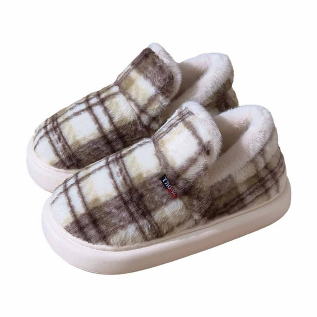 Chaussons d'Intérieur Chauds pour Femmes Confortables et Doux Chaussons d'Hiver pour Dames Chaussons de Maison Chaussures d'Intérieur Chaussons d'Hiver Douillets pour Femmes