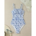 thumbnail image 6 of Youyipin one piece swimsuit Women's Boho Floral Print Swimsuit Y2K Bathing Suits Swimwear Beachwear travel essentials beach vacation clothes for women, 6 of 8