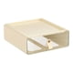thumbnail image 3 of Caja de almacenamiento de escritorio Organizador Caja de almacenamiento de maquillaje Escritorio portátil multifuncional Blanco, 3 of 9