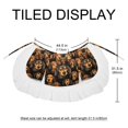 thumbnail image 5 of Dachshund Stylish Chiffon Beach Skirt Summer Dress with Polyester Straps, 5 of 6