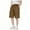 Khaki, variant on FAIWAD Boys Girls Cargo Shorts Loose Casual Elastic Waist Drawstring Knee Length Wide Leg Short Pants with Pockets, 3-14Y