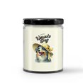 thumbnail image 3 of Happy Women's Day Australian Shepherd Sunflower Vintage Proud Mom Soy Wax Candle Aussie Dog Lover Gifts 16oz White Vanilla Candle - 02030, 3 of 5