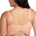 thumbnail image 3 of HSIA Smooth Full Figure Minimizer Bras T-shirt Bra with Unlined Non Padded Bra for Heavy Breast,Plus Size Peach Pink,44C, 3 of 6