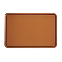 KitchenAid Classic Plastic Cutting Board with Trench, Non-Slip Edges, Dishwasher Safe, 12x18, Scorched Orange