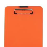 Slimmate Storage Clipboard 1/2 Clip Capacity 8 1/2 X 11 Sheets Hi-Vis Orange Qty: 1
