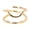 Gold, variant on LAZIOEGR Vintage Brass Nail Ring – Eco‑Friendly, Glue‑Free, Gift‑Ready, Classic White Gold Design for Women