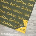 thumbnail image 2 of Personalized Blanket for Babies and Kids (Army Green Background), 2 of 10