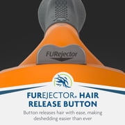 FURminator Medium Dog Undercoat deShedding Tool for Short Hair, Reduces Loose Hair from Shedding