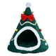 thumbnail image 2 of Linda Mantenga cálido Kennel perfecl Mat de Navidad Forma de árbol de Navidad S Verde, 2 of 7