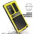 thumbnail image 6 of Dteck for Samsung Galaxy S24 Ultra Metal Case with Kickstand Screen Protector Camera Cover, S24 Ultra Sturdy Military Armor Durable Full Body Heavy Duty Shockproof Drop Tested Outdoor Case,Yellow, 6 of 9