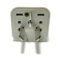 thumbnail image 2 of Seven Star Universal Travel Plug Adapters For USA Multi Pack (3 Pack, Universal to USA Grounded, Type B), 2 of 5