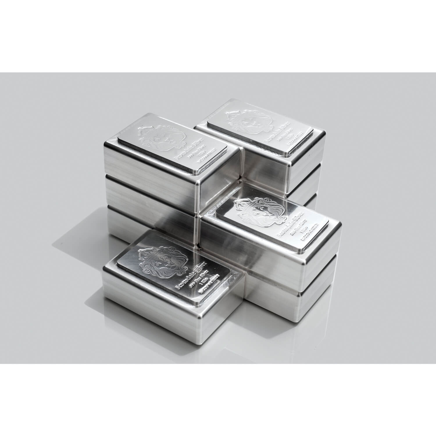 Scottsdale KILO Stacker® 1 Kg Silver Bar