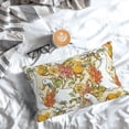 thumbnail image 3 of Salouo Ducks and Flowers Pattern Pillow Cases,1PC Pillow Covers with Envelope Closure Decorative Pillow Case for Bed Couch,Pillows Not Included-20"x30", 3 of 6