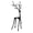 Reindeer Statue - Large, variant on Modern Black Cast Iron Reindeer Statue, 25 inch Slender Minimalist Deer Sculpture Figurine, Christmas Tabletop Decor for Mantel Fireplace Home