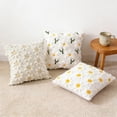 thumbnail image 4 of Throw Pillow Covers 18x18 Inch, Decorative Square Pillowcases, Farmhouse Holiday Cushion Covers for Couch Sofa Living Room Bedroom Outdoor Home Decor, 4 of 4