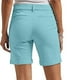 thumbnail image 2 of Pantalones cortos elásticos de cintura alta con bolsillos para mujer - Ropa informal elegante para el trabajo, poliéster, tallas 4-12 EE. UU., tallas grandes disponibles, 2 of 7