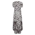 thumbnail image 5 of Robes Maxi d'Été pour Femmes Manches Courtes Col Rond Décontracté Coupe Ample Longue Robe de Plage T-Shirts Robe avec Poches, 5 of 5