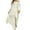 Z2 Khaki, variant on Daznico Women's Cotton Casual Two-Piece Suit, Long Sleeved Top & Wide-Leg Pants,Size 2XL