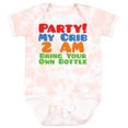 thumbnail image 3 of Inktastic Party at My Crib Boys or Girls Baby Bodysuit, 3 of 5