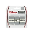 thumbnail image 1 of Wilson Tennis Racquet Pro Over Grip, Silver, Pack of 3, 1 of 2