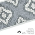 thumbnail image 5 of SussexHome Tetra Design 9" X 28" Stair Treads - 70 % Cotton Anti-Slip Carpet Strips for Indoor Stairs-Easy to Install Stair Treads with Double Adhesive Tape-Safe, Extra-Grip, 13-Pack-Gray, 5 of 9