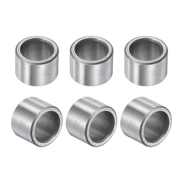Unique Bargains 10x14x10mm Douille Roulements Fritté Fer Bague Auto-Lubrifiant 6 Pack