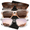 Brown Gradient+Light Brown+Pink, variant on AOMASTE Polarized Sunglasses for Women Classic Style Retro Frame Sun Glasses with UV400 Protection for Driving