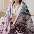 thumbnail image 3 of LHSHID 17th Birthday Gifts for Girls Happy 17th Birthday Decorations for Girls 17 Year Old Girl Birthday Gift Ideas for Daughter Sister Niece Bestie Flannel Blanket 40x50in, 3 of 6