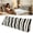 A, variant on Clearance! Soovim Bed Pillow for Sitting Up Pillow Headboard Headboard Large Bolster Triangle Reading Size Bed Rest Back Support for Sitting Up In Bed Daybed Couch Backrest Velvet Gray 150Cmx50Cm