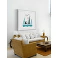 thumbnail image 6 of Marmont Hill "Teepee Patterns" by Katarina Snygg Framed Painting Print, 6 of 6
