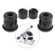 thumbnail image 4 of Paquete de 4 bujes de poliuretano blando de 15 x 15 mm para monopatín, accesorios para reconstrucción de cilindros Negro Negro, 4 of 9