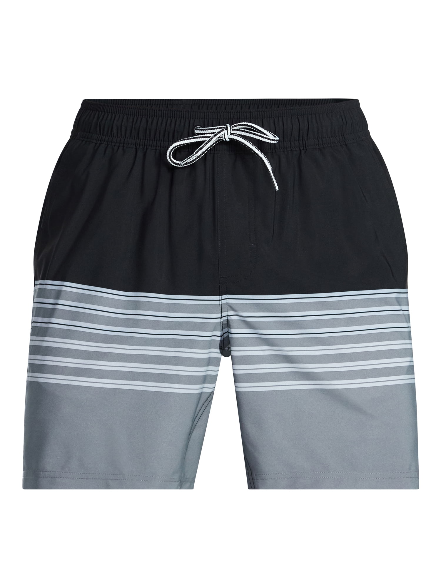 George Men's and Big Men's Performance Lined Swim Trunks, 5" Inseam, Sizes S-3XL