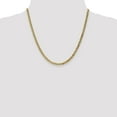 thumbnail image 4 of 10K Yellow Gold Curb Chain Styles Necklace 3.9 mm Flat Beveled 20 inch, 4 of 4