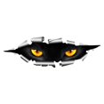 thumbnail image 2 of TopOne 3d High Simulation Car Stickers Eye Voyeur Cat Eye Waterproof Car Stickers, 2 of 6