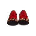 thumbnail image 4 of New Girl Jelly Beans Lion Faux Suede Leopard Capped Toe Ballet Flat, 4 of 5