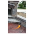 thumbnail image 4 of Universal Retaining Wall Block Drain Gray 3-Pack (WDPG), 4 of 8