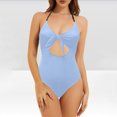 thumbnail image 2 of Bovxnpu Womens One Piece Swimsuits Slim Swimwear, Women Print Strappy Back Set Swimsuits Plus Size Bathing Suits Tankinis Swimwear Ladies Summer Swimwear Beach Vacation, 2 of 6
