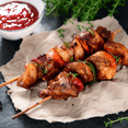 thumbnail image 2 of Bamboo Skewer Sticks, 200 Pack of 12 inch Organic Wooden Barbecue Kabob Skewers, Best for Grill, BBQ, Kebab, Marshmallow Roasting or Fruit Sticks, 2 of 4