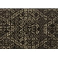 thumbnail image 1 of Ahgly Company Indoor Rectangle Abstract Brown Modern Area Rugs, 2' x 3', 1 of 4