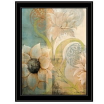 Meandering Flowers I by Dee Dee Printed Wall Art Wood Multi-Color