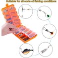 thumbnail image 3 of 231pcs Fishing Accessories Kit, Including Jig Hooks, Bullet Bass Casting Sinker Weights, Fishing Swivels Snaps, Sinker Slides, Fishing Set with Tackle Box, 3 of 5