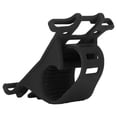 thumbnail image 1 of LAFGUR Black Shockproof Silicone Bike Bicycle Mobile Phone Holder Support Bracket 4"-6", 1 of 8