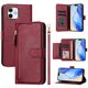 thumbnail image 3 of Funda para iPhone 12 Mini Cartera de Mano con Cremallera y Correa Cruzada Desmontable, 3 of 5