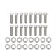 thumbnail image 1 of Pernos KIT de pernos del colector de admisión BBC, repuesto de acero inoxidable para CHEVY GM 396 402 427 454 BIG BLOCK, 1 of 7
